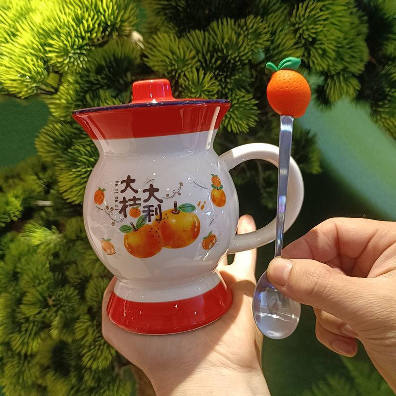 痰盂水杯搪瓷怀旧老式网红搞怪沙雕恶搞杯子稀奇古怪尿壶款水杯