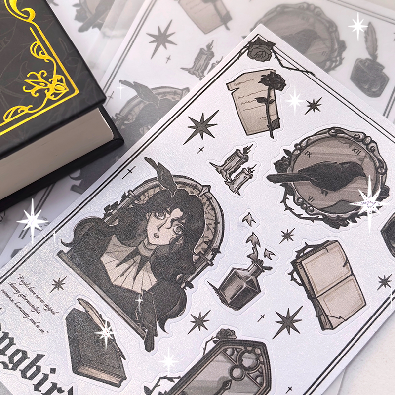 lyasmind哥特风格贴纸装饰