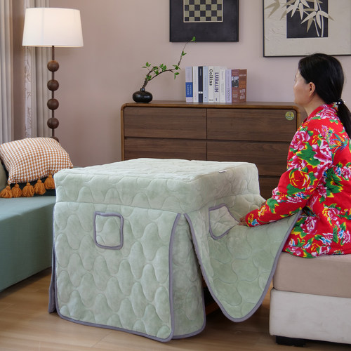 正方形加厚加绒烤火罩