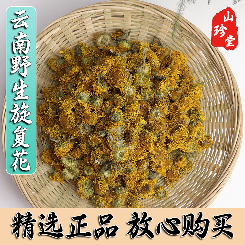 旋复花中药材云南野生旋覆花 旋复花 金钱菊