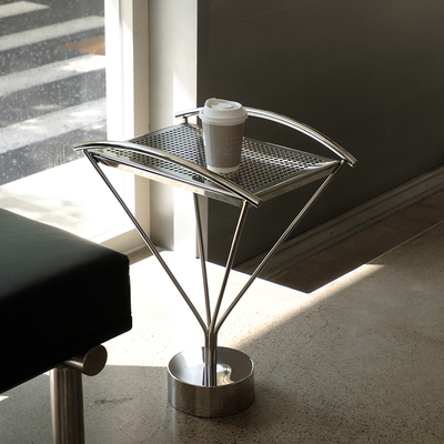 树的去向中古原创不锈钢设计边几