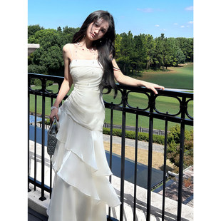 Good 鸢尾茉莉 小众轻奢高端吊带洋装 成人礼鱼尾生日礼服 Job