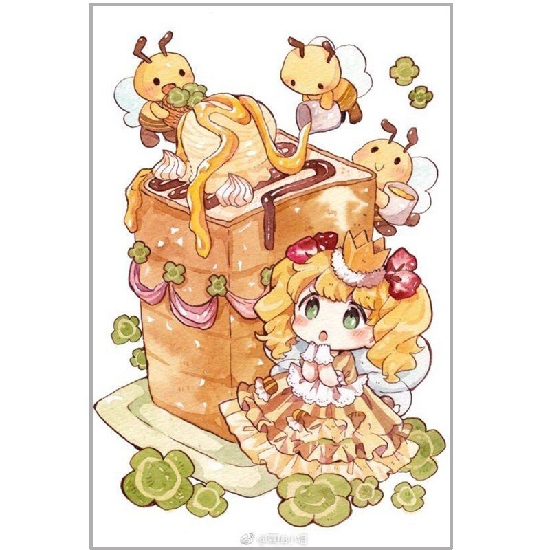 新款印花正品十字绣套件客厅DMC
