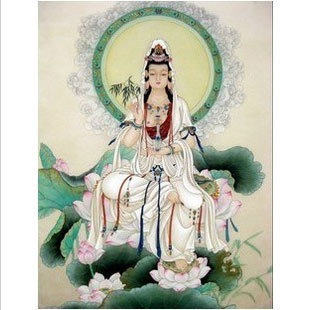 精准风套件佛像十字绣