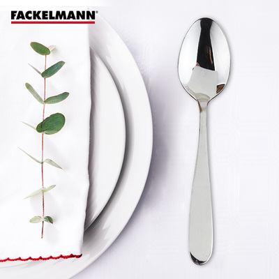 德国法克曼 Fackelmann2只装不锈钢咖啡勺餐勺子儿童勺调羹 小勺