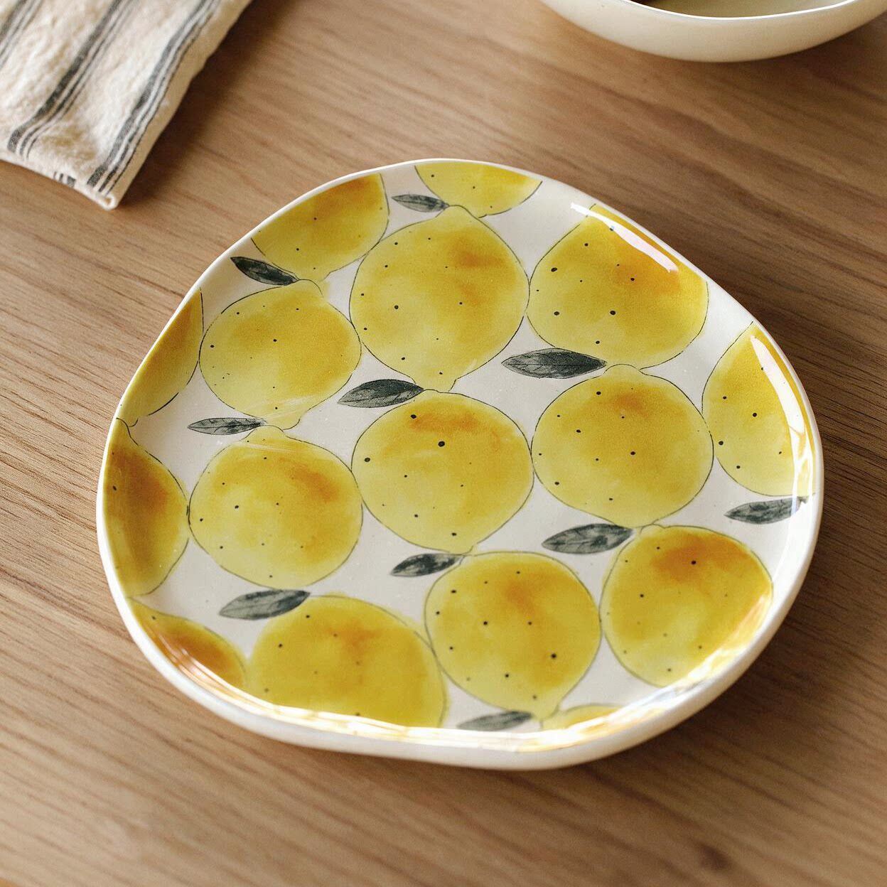 瓜子盘异形不规则西餐摆盘