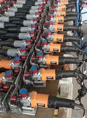 手提拉米诺开槽机板式家具隐形连接件开榫机多功能侧孔机开孔器