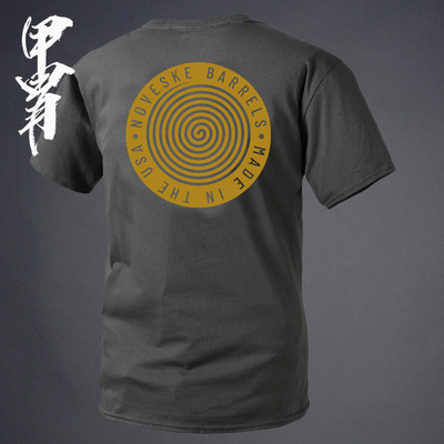 军事风NOVESKE靶心厂标 夏季新品  圆领短袖T恤 硬汉服装