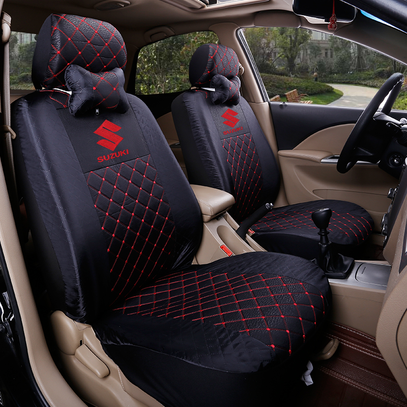 长安铃木羚羊天语SX4尚悦雨燕锋驭利亚纳A6四季汽车座套专用坐套