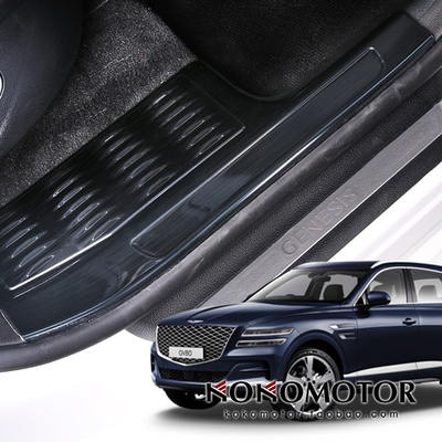 捷尼赛斯GV80 GENESIS GV80 不锈钢四门门槛保护罩 韩国进口
