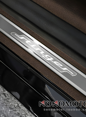 KIA STINGER 起亚斯汀格铝合金门槛条装饰贴 韩国进口