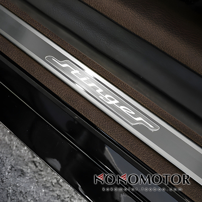 KIA STINGER 起亚斯汀格铝合金门槛条装饰贴 韩国进口