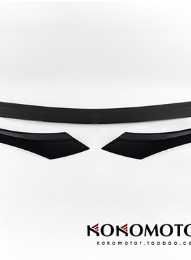 2007-2017现代辉翼H1 STAREX 电镀前机盖装饰黑色虫挡 韩国进口