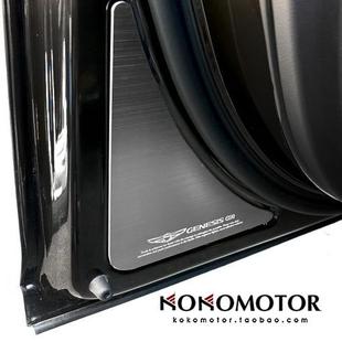 GENESIS G90 捷尼赛思G90 铝合金车门角装饰保护罩 韩国进口