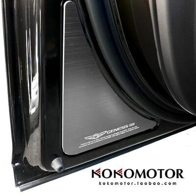 GENESIS G90 捷尼赛思G90 铝合金车门角装饰保护罩 韩国进口