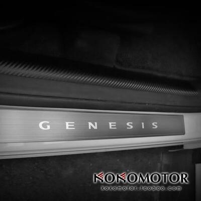 GENESIS GV80 捷尼赛思GV80 铝合金门槛条外侧保护罩 韩国进口