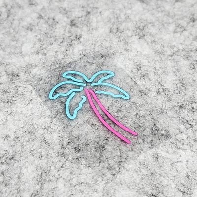 霓虹灯GTA椰子树汽车后视镜贴纸