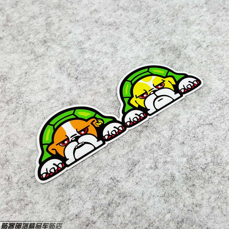 贴客部落車貼46罗西宠物基多AGGV乌龟意大利Mugello站 反光贴B款