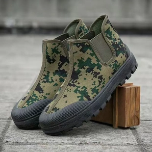 一脚蹬男士耐磨耐用防滑劳保解放鞋工地干活男鞋作训鞋男款工作鞋