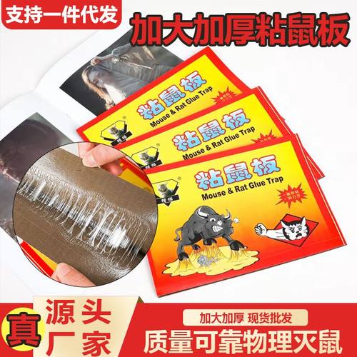 超强力粘鼠板家用捕鼠神器