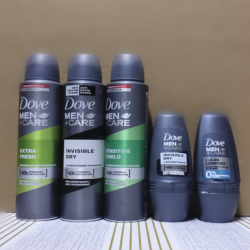 Dove man care deodorant body spray多芬男士香体止汗喷雾-封面