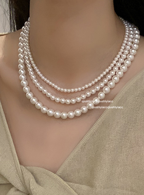 其他铜合金女项链珠珠