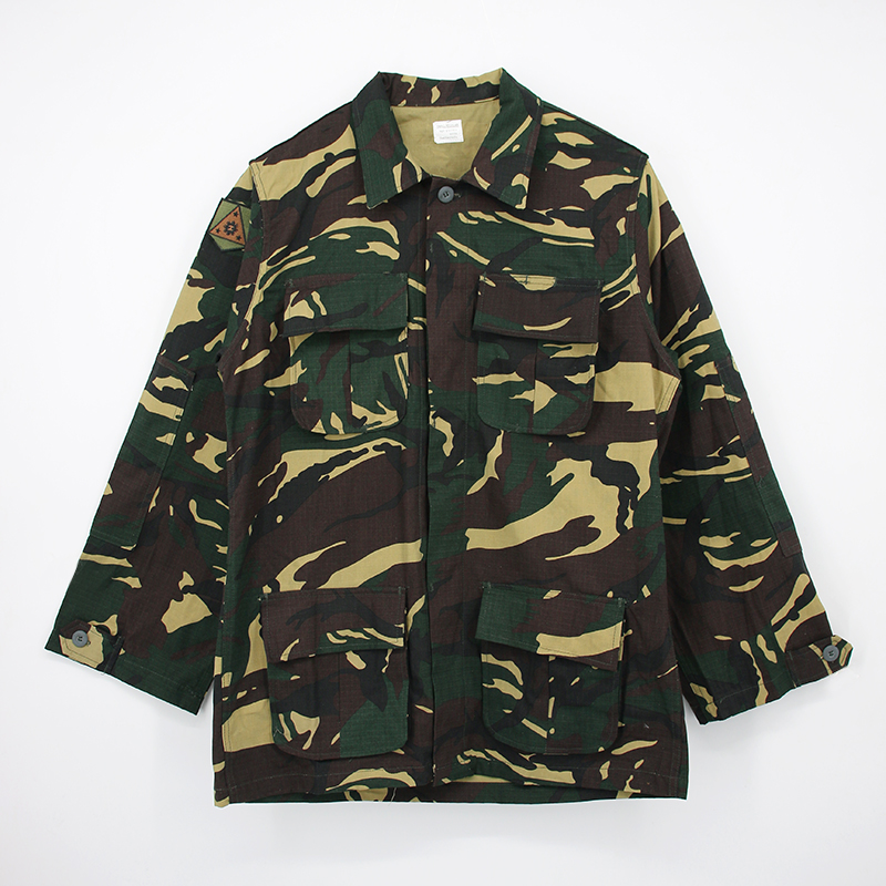 网格布防撕裂多口袋春秋作训服