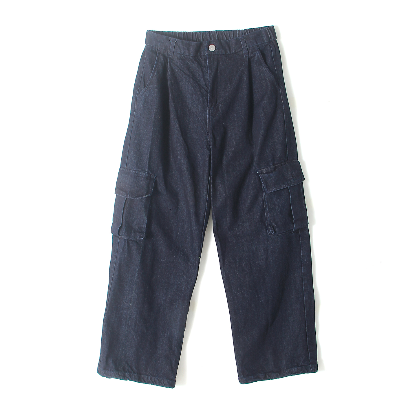 韩国单男女街舞嘻哈阔腿裤收口