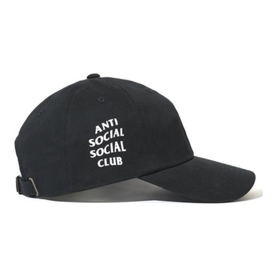 如假白送ANTI SOCIAL SOCIAL CLUB男女经典联名百搭棒球帽鸭舌帽