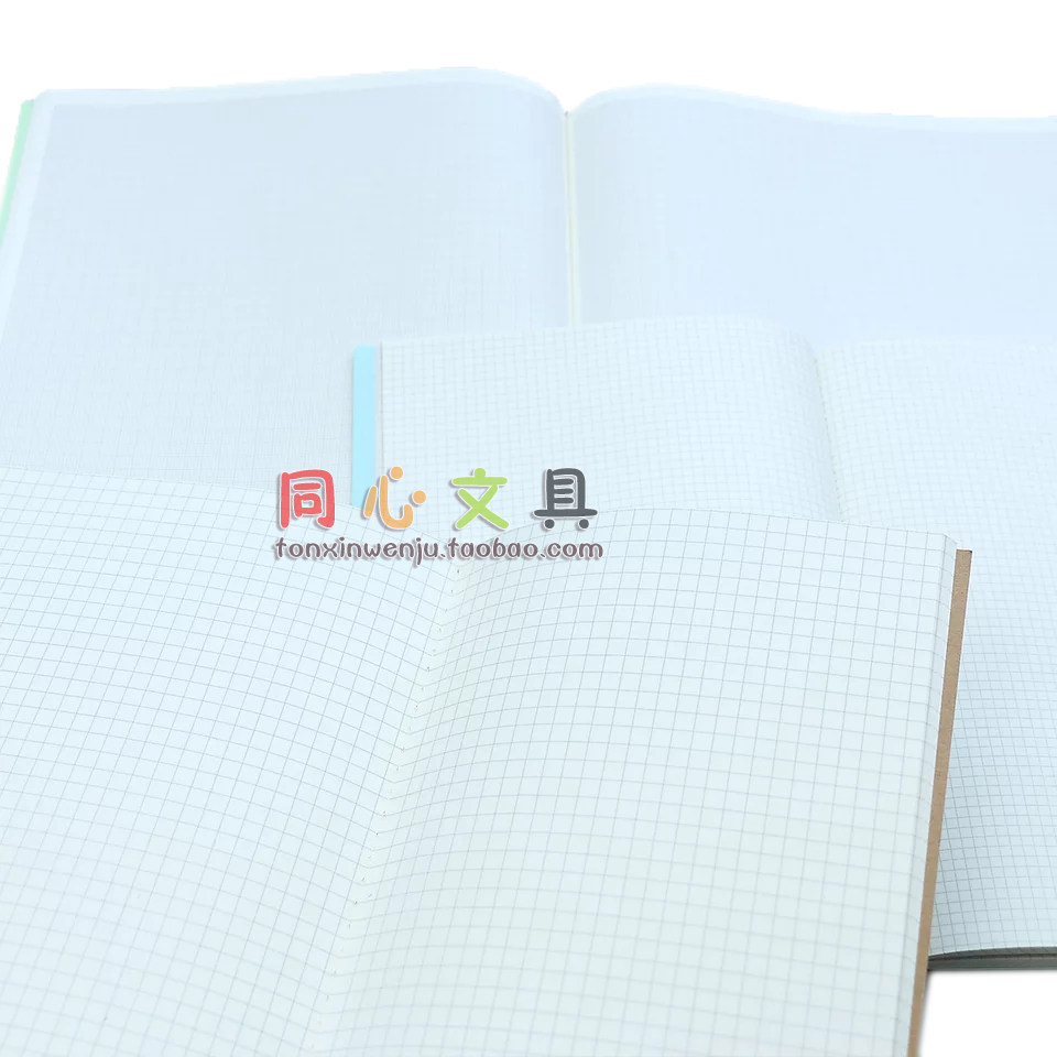 JUMEN 32K16K 스퀘어 아이 그리드 노트 엔지니어링 드로잉 3MM 수학 그리드 노트 5MM 스퀘어 그리드 노트 1MM