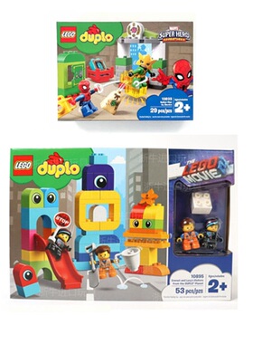 Lego乐高得宝系列DUPLO外星访客蜘蛛侠儿童拼插积木大颗粒2-5岁