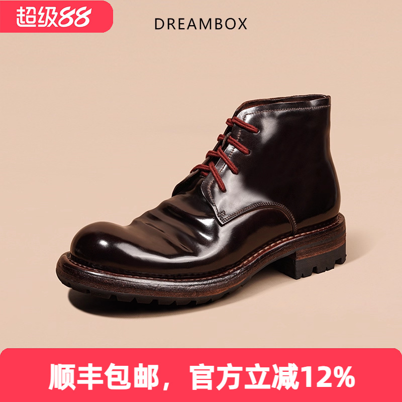 马丁靴潮款固特异男鞋