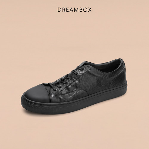 DREAMBOX钧博透气舒适男板鞋
