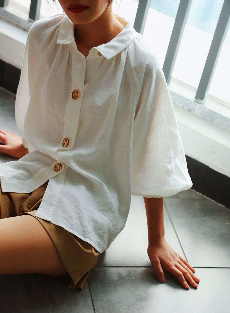好好构思原创设计筋骨完美白衬衫