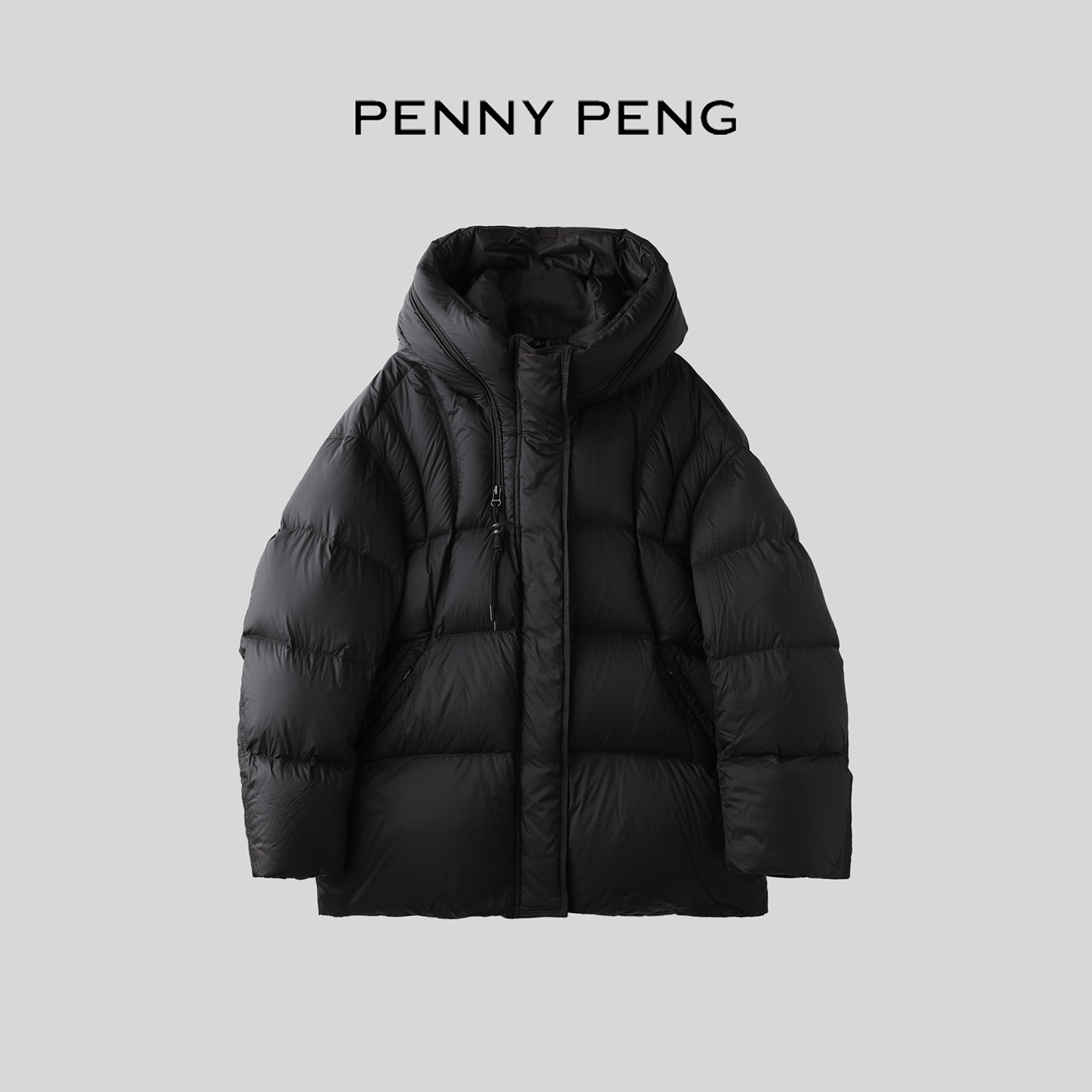 95绒保暖连帽鹅绒服外套