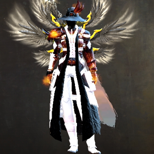 激战2火行者中甲皮肤商城道具黑狮宝石含wegame