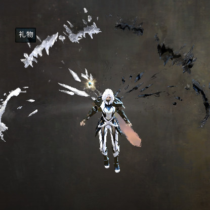 激战2霜火滑翔翼商城道具黑狮宝石含wegame