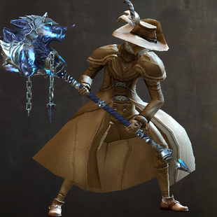 激战2魂河猎犬巨锤皮肤商城道具黑狮宝石含wegame