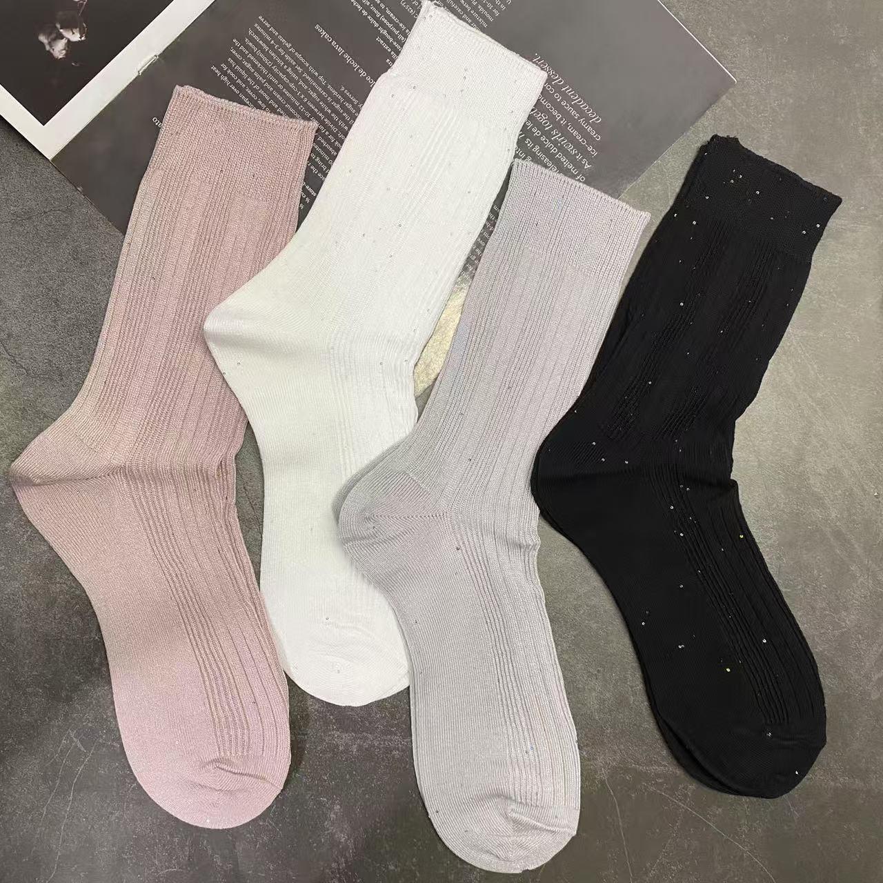 欧货10/10秋冬新款女袜中筒袜