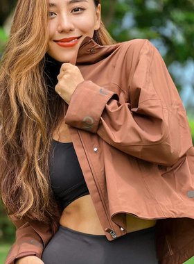 现Lulu同款 Rain Chaser Jacke小雨衣连帽夹克防水运动冲锋衣外套