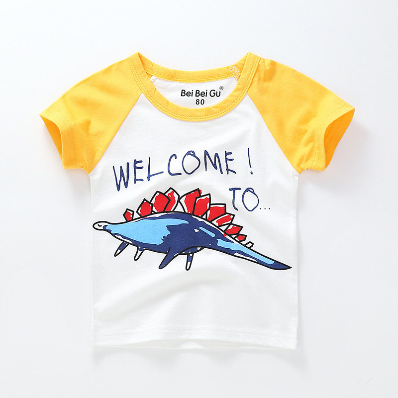 2019儿童短袖t恤 欧美卡通印花ins童装 kids clothes儿童半袖在类目 女装/女士精品, T恤中 - 来自Buy2taobao.com提供专业的淘宝代购服务