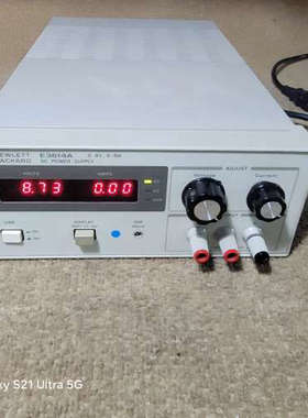请询价；HP惠普E3614A线性直流电源0-8V0-6A，成色漂亮精