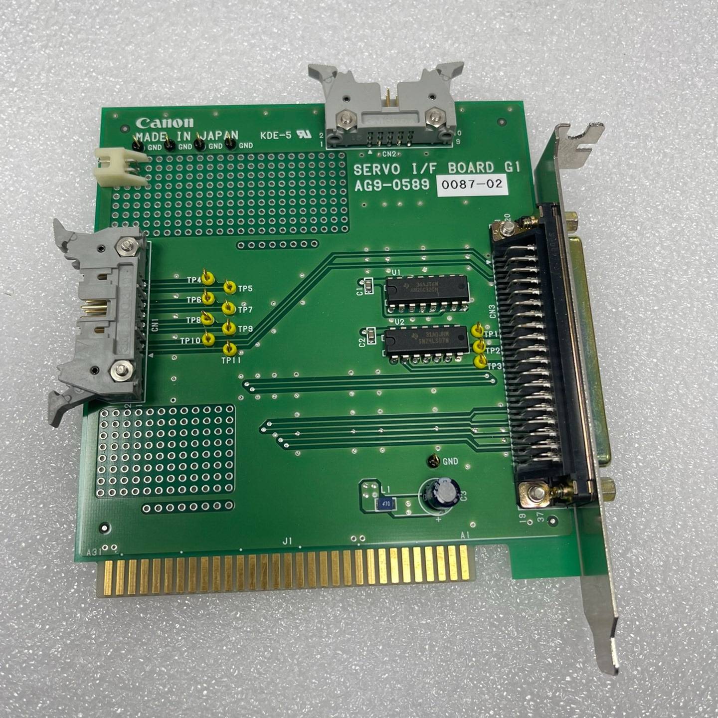 请询价-Canon AG9-0589 SERVO I/F BOARD