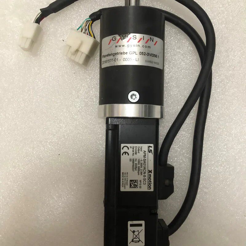 请询价-韩国LS伺服电机APM-SA01ACN-8-SC3配减速机G