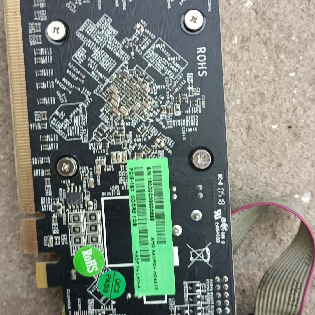 请询价-AMD显卡HD6570拆机，成色漂亮，功能包