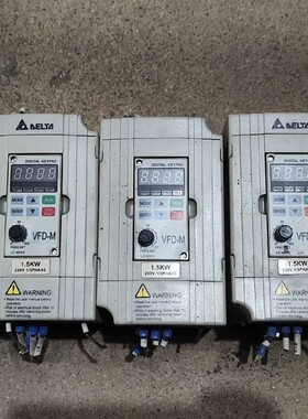 请询价-V015M21A 台达变频器，1.5KW 220V,