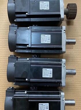 请询价-三菱伺服电机，型号HJ-FS73J，实物图片，成色如图，功能