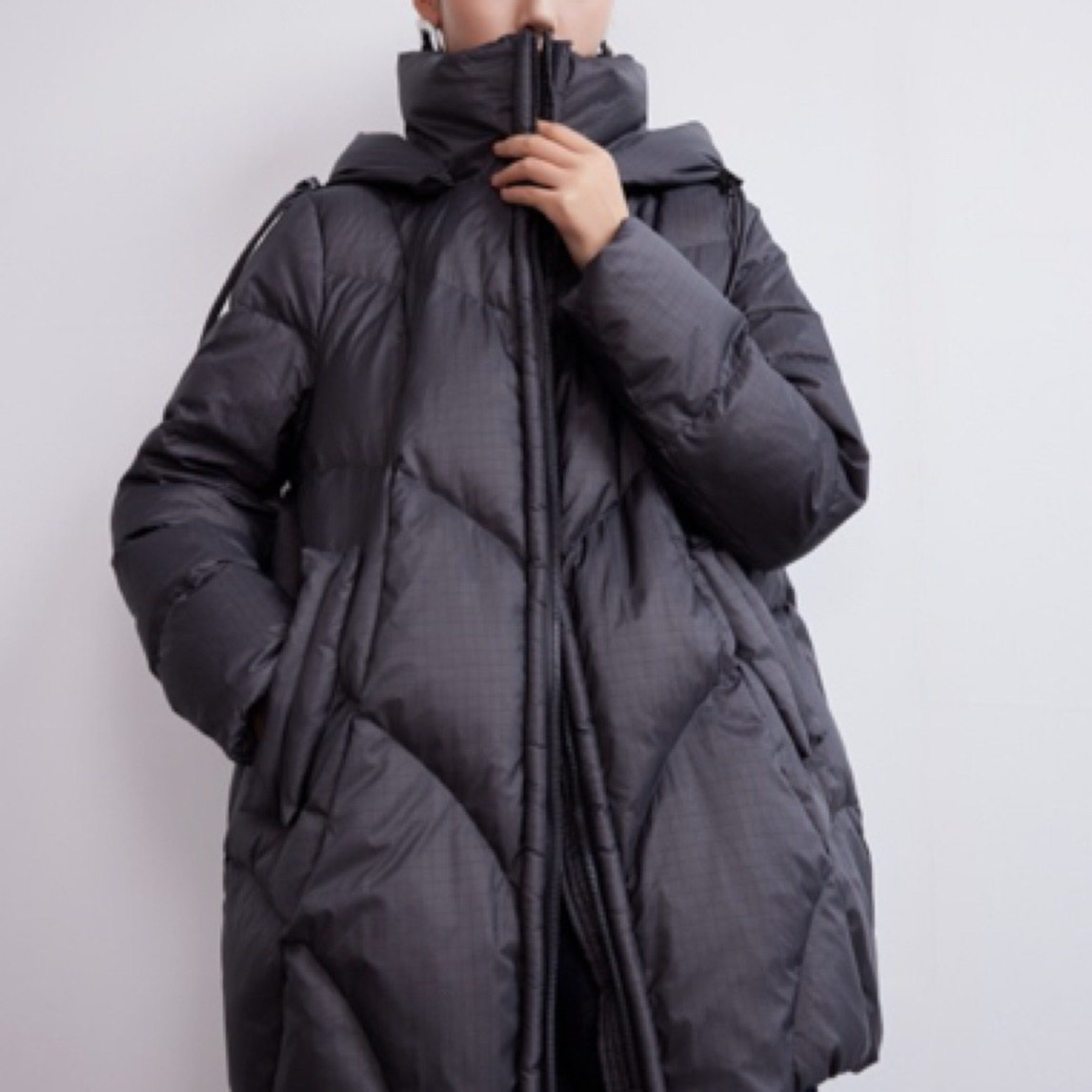 冬季新款90白鸭绒中长款羽绒服连帽保暖加厚外套,女装/女士精品,羽绒服,淘宝优惠券,粉丝福利购,淘宝优惠卷