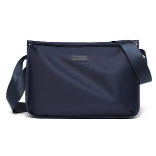 2025高颜值多层防泼水布艺男式单肩斜挎工作外出平板伞杂志办公包