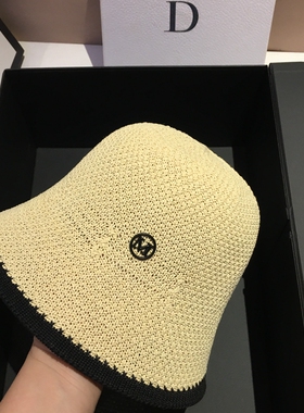 春夏水桶帽女薄款透气草帽户外沙滩防晒渔夫帽盆帽遮阳帽时尚潮